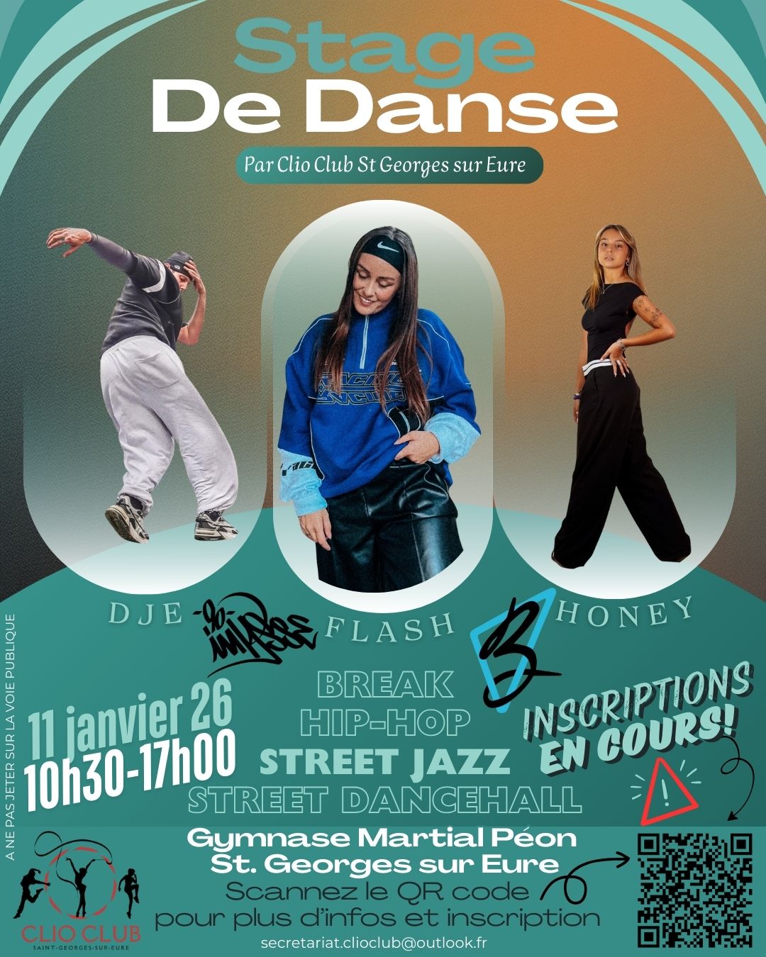 stage de danse
